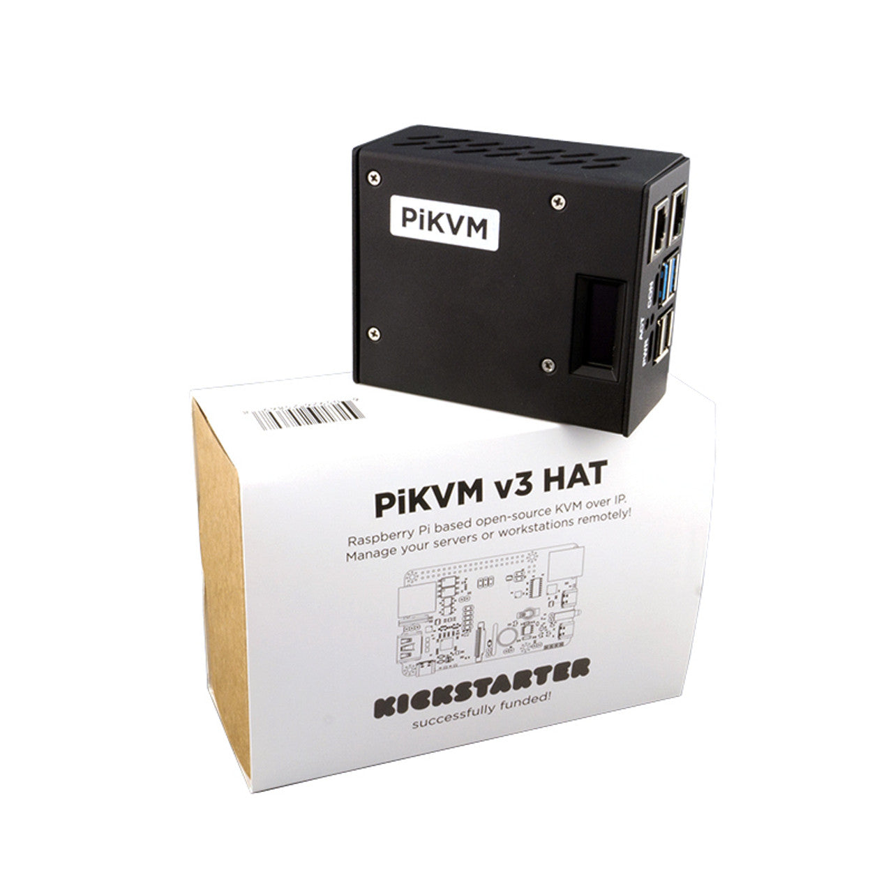 PiKVM V3 Pre-Assembled Version with Power Supply and Data Cables