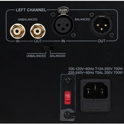 Dayton Audio A400 2x200 Watts Stereo Power Amplifier