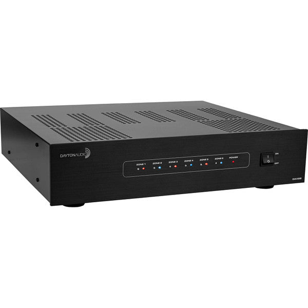 Dayton Audio DAX88 8-Source 8-Zone Distributed Audio Matrix Amplifier