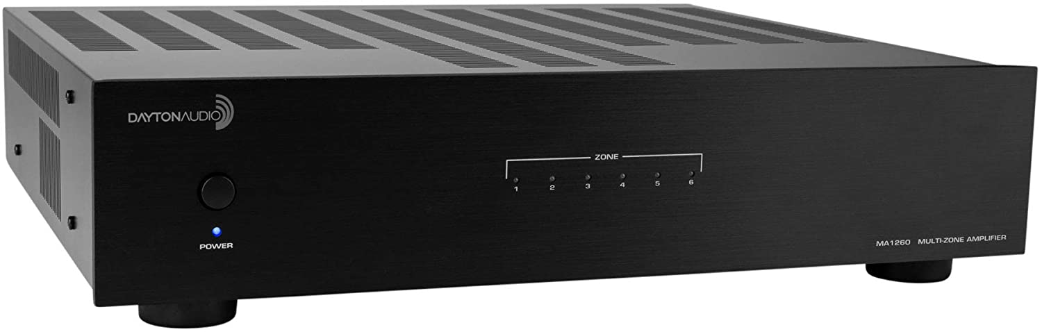 Dayton Audio MA1260 Multi-Zone 12 Channel Amplifier 60WPC