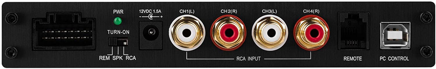 Dayton Audio DSP-408 4x8 DSP Digital Signal Processor for Home and Car Audio