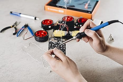 CircuitMess Wheelson - A DIY AI Self-Driving Car STEM KIt | Ages 11+