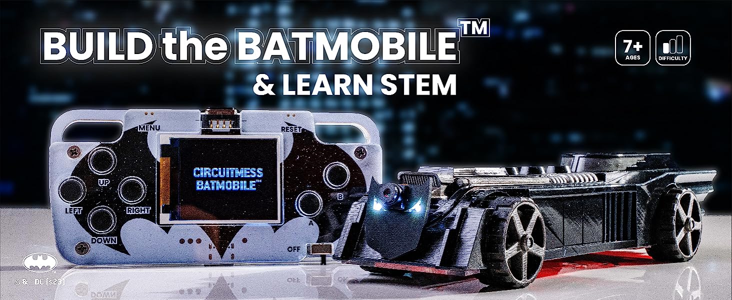 CircuitMess  Batmobile - A DIY AI Powered Smart Robot Car