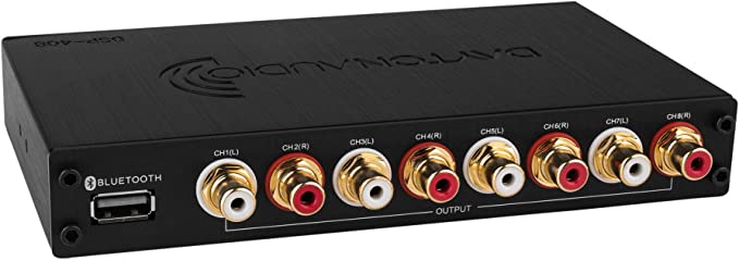 Dayton Audio DSP-408 4x8 DSP Digital Signal Processor for Home and Car Audio