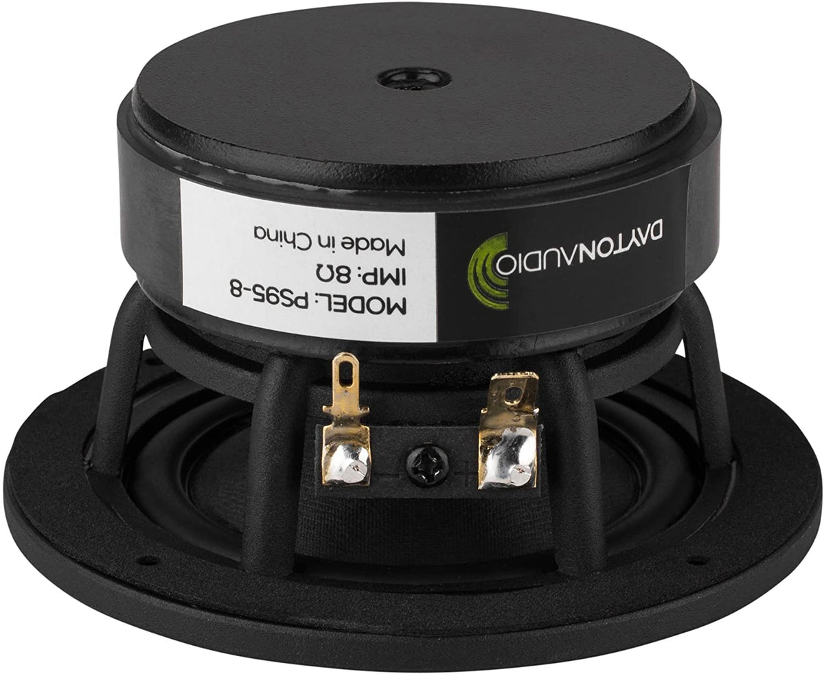 Dayton Audio PS95-8 3-1/2" Point Source Full Range Driver 8 Ohm