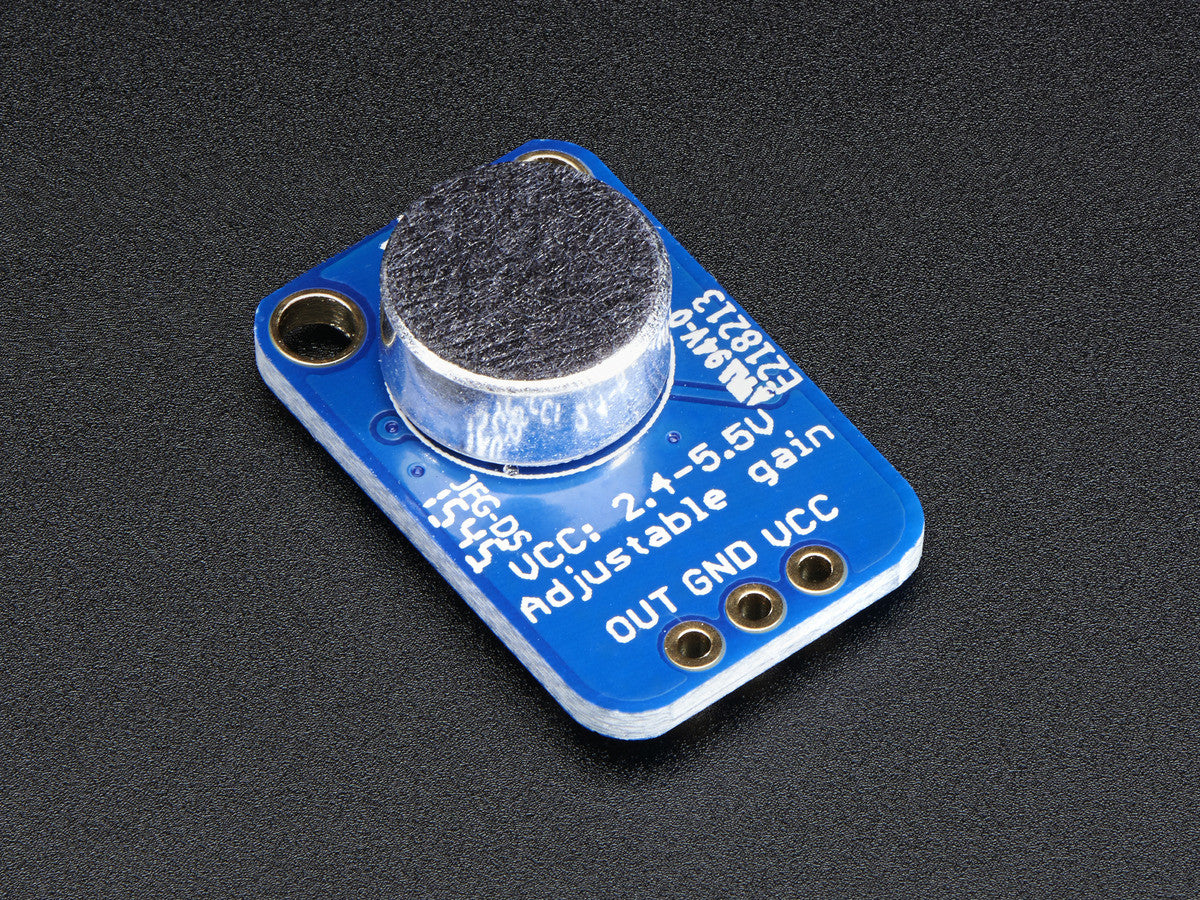 Adafruit Electret Microphone Amplifier with Adjustable Gain