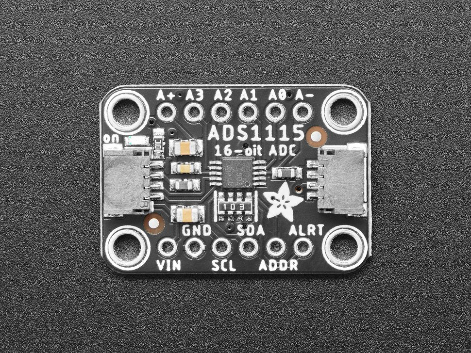 Adafruit ADS1115 16-Bit ADC - 4 Channel with Programmable Gain Amplifier
