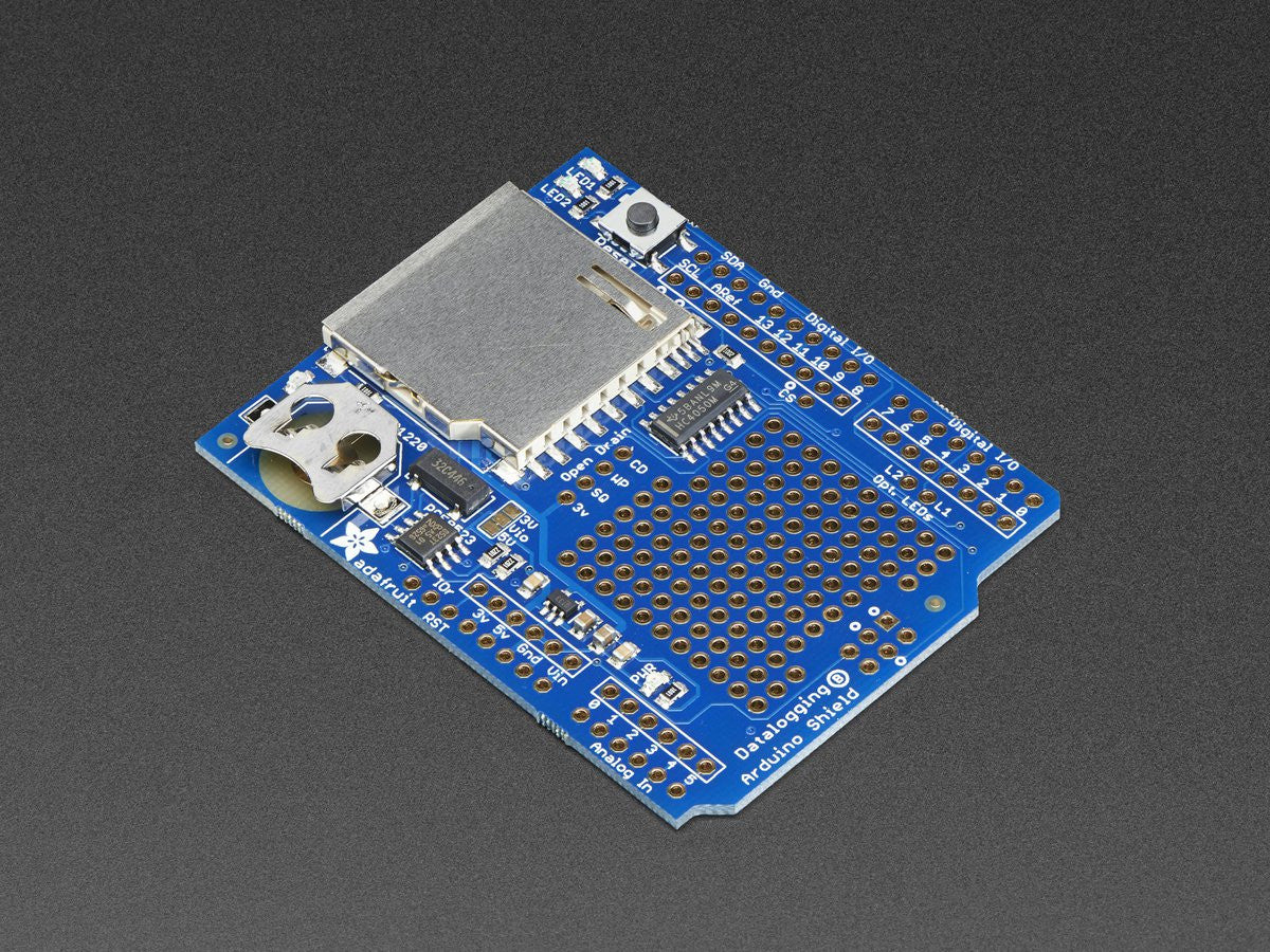 Adafruit Assembled Data Logging Shield for Arduino