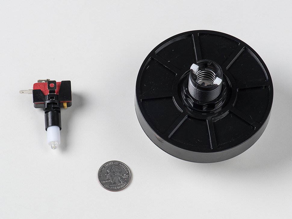 Adafruit Massive Arcade Button with LED - 100mm Red