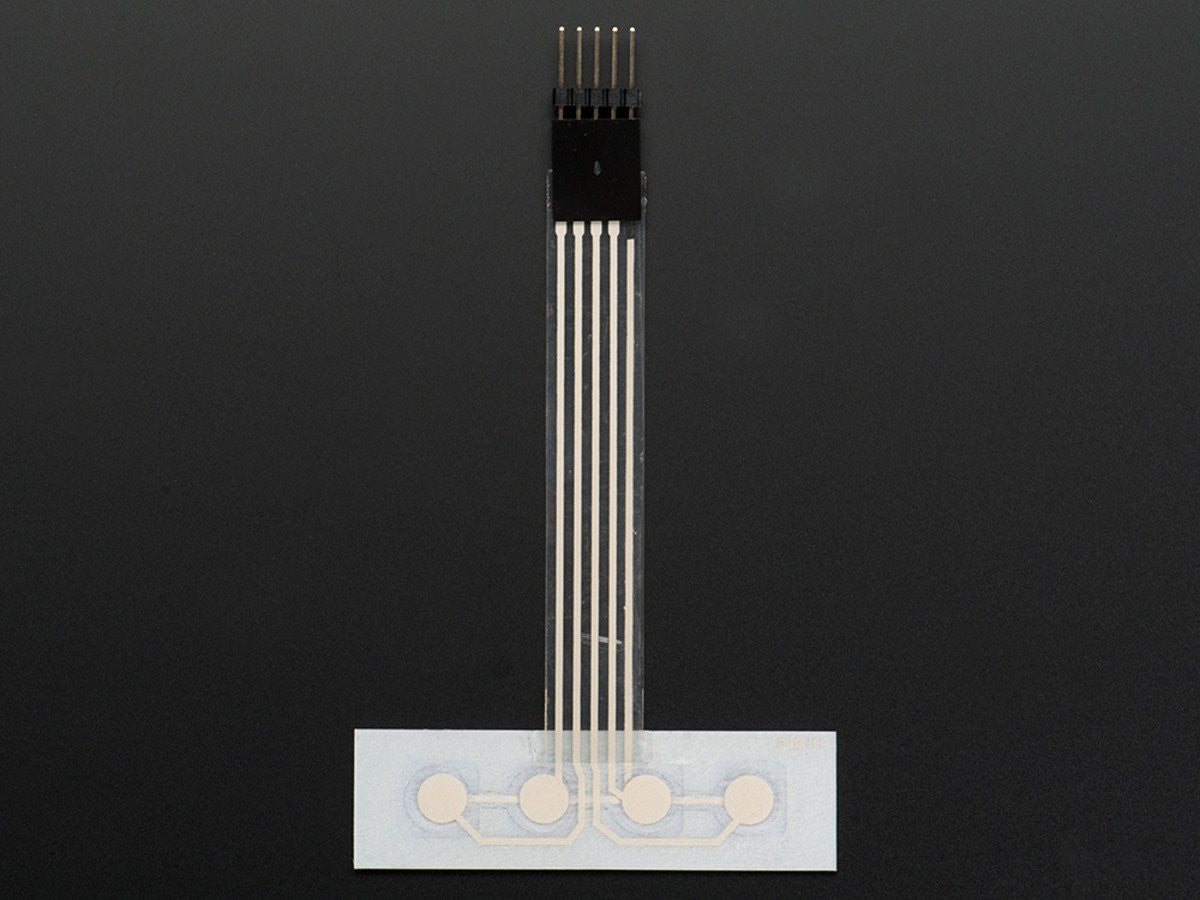 Adafruit Membrane 1x4 Keypad + Extras