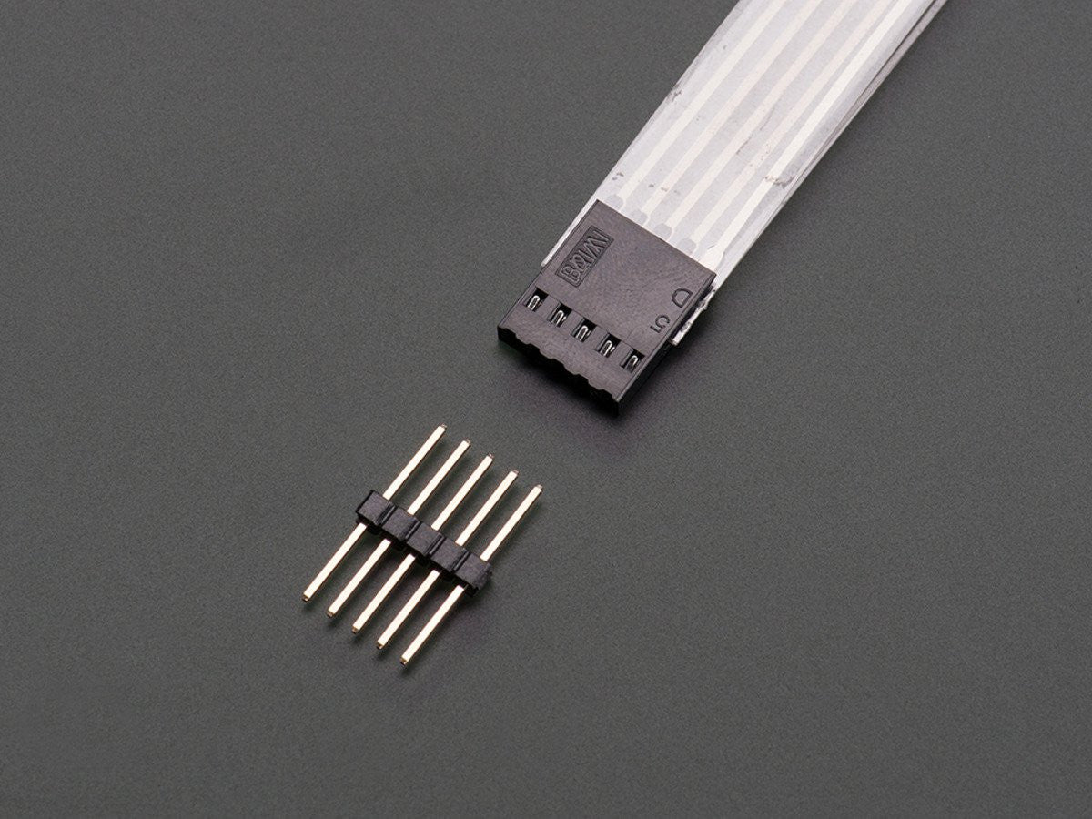 Adafruit Membrane 1x4 Keypad + Extras