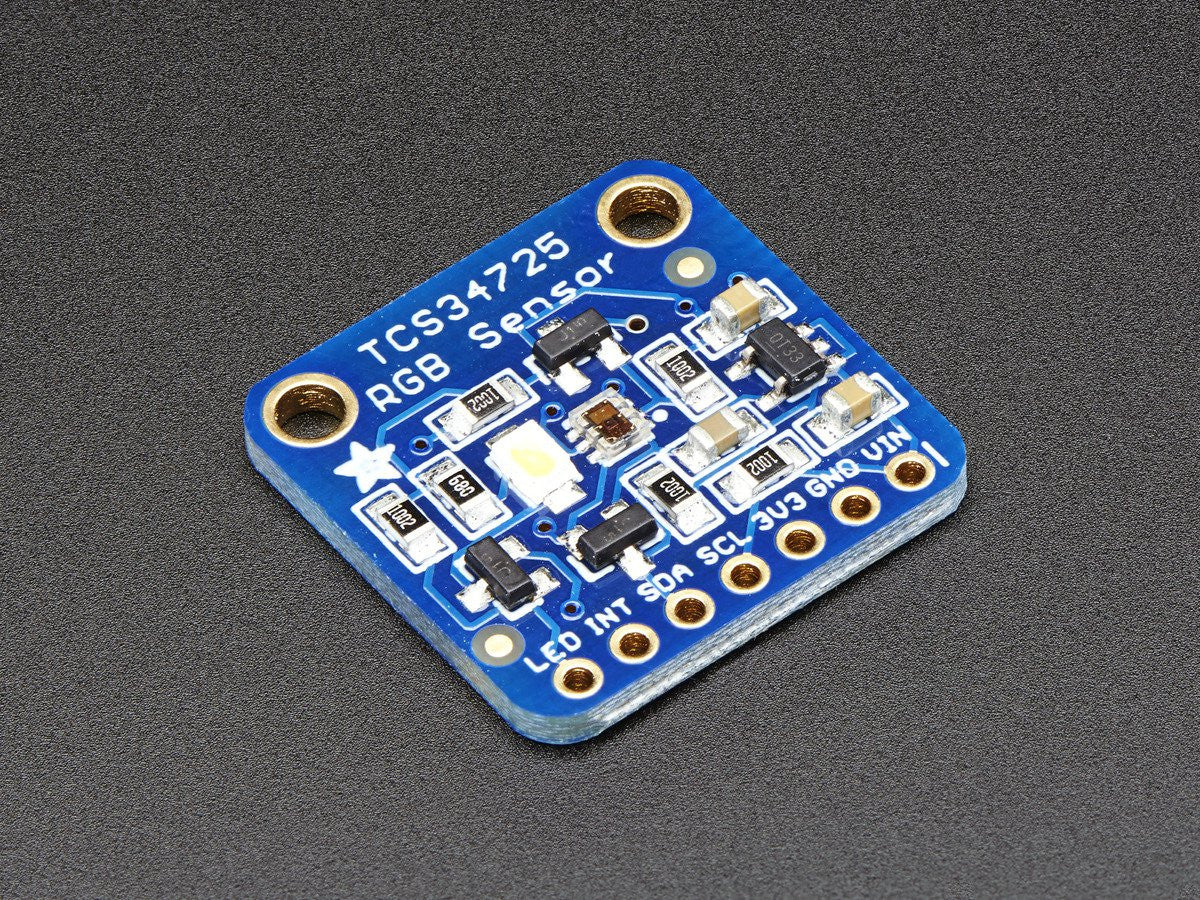 Adafruit RGB Color Sensor with IR filter and White LED - TCS34725