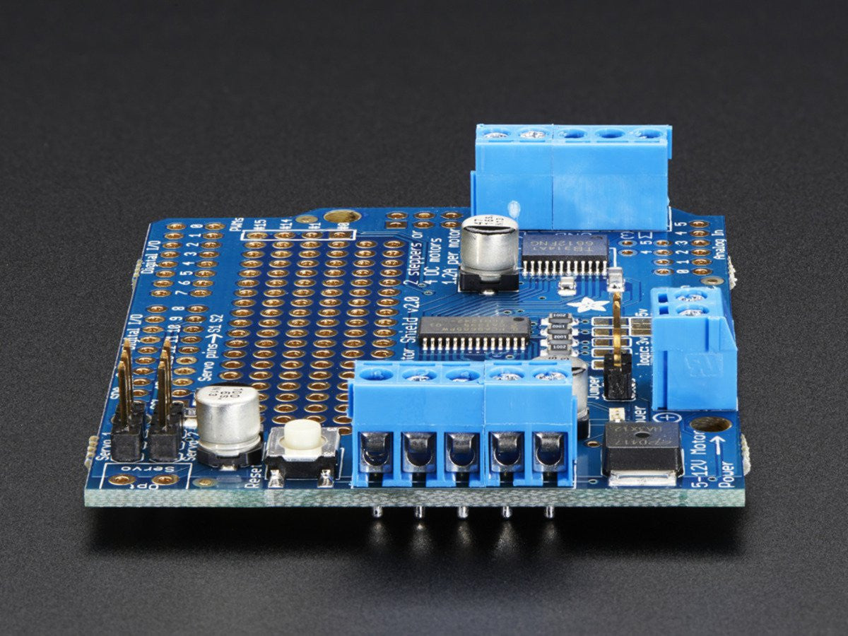 Adafruit Motor/Stepper/Servo Shield for Arduino v2.3 Kit