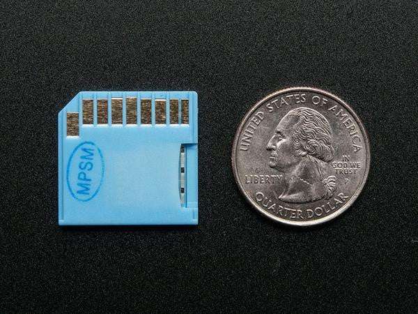 Adafruit Shortening MicroSD Adapter for Raspberry Pi & Macbooks - Multiple Colors