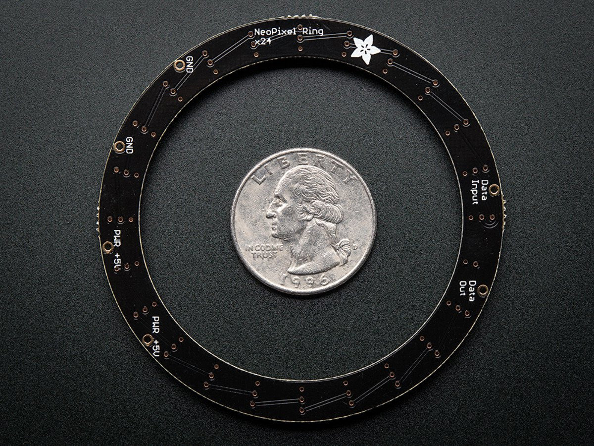 Adafruit NeoPixel Ring - Multiple Sizes