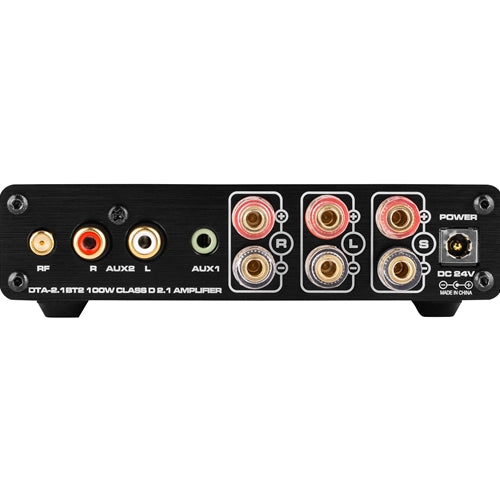 Dayton Audio DTA-2.1BT2 100W 2.1 Class D Bluetooth Amplifier with Sub Frequency Adjustment
