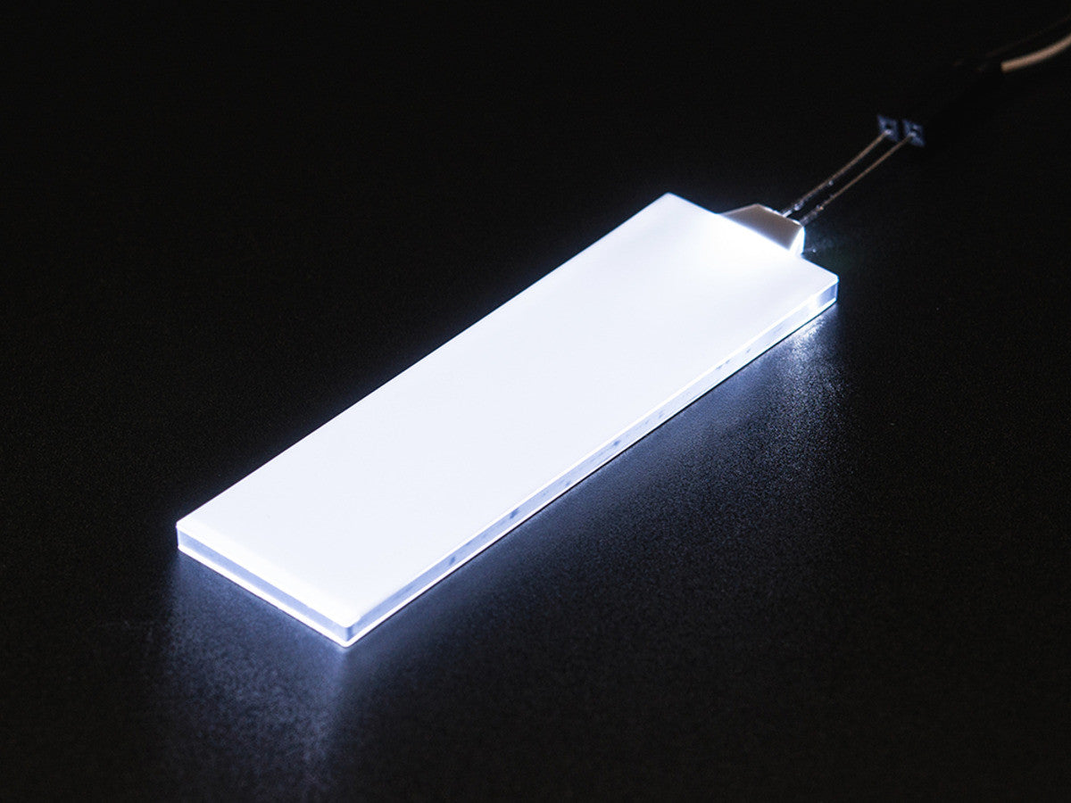 Adafruit White LED Backlight Module - Medium 23mm x 75mm