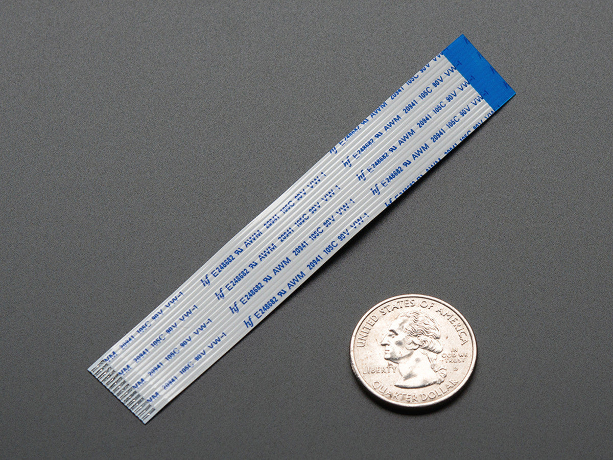 Flex CSI Cable for Raspberry Pi Camera - 100mm / 4"