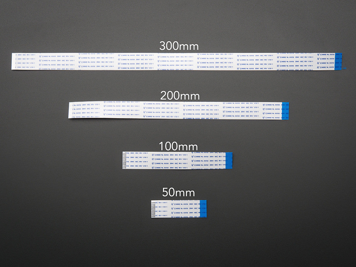 Flex CSI Cable for Raspberry Pi Camera - 100mm / 4"