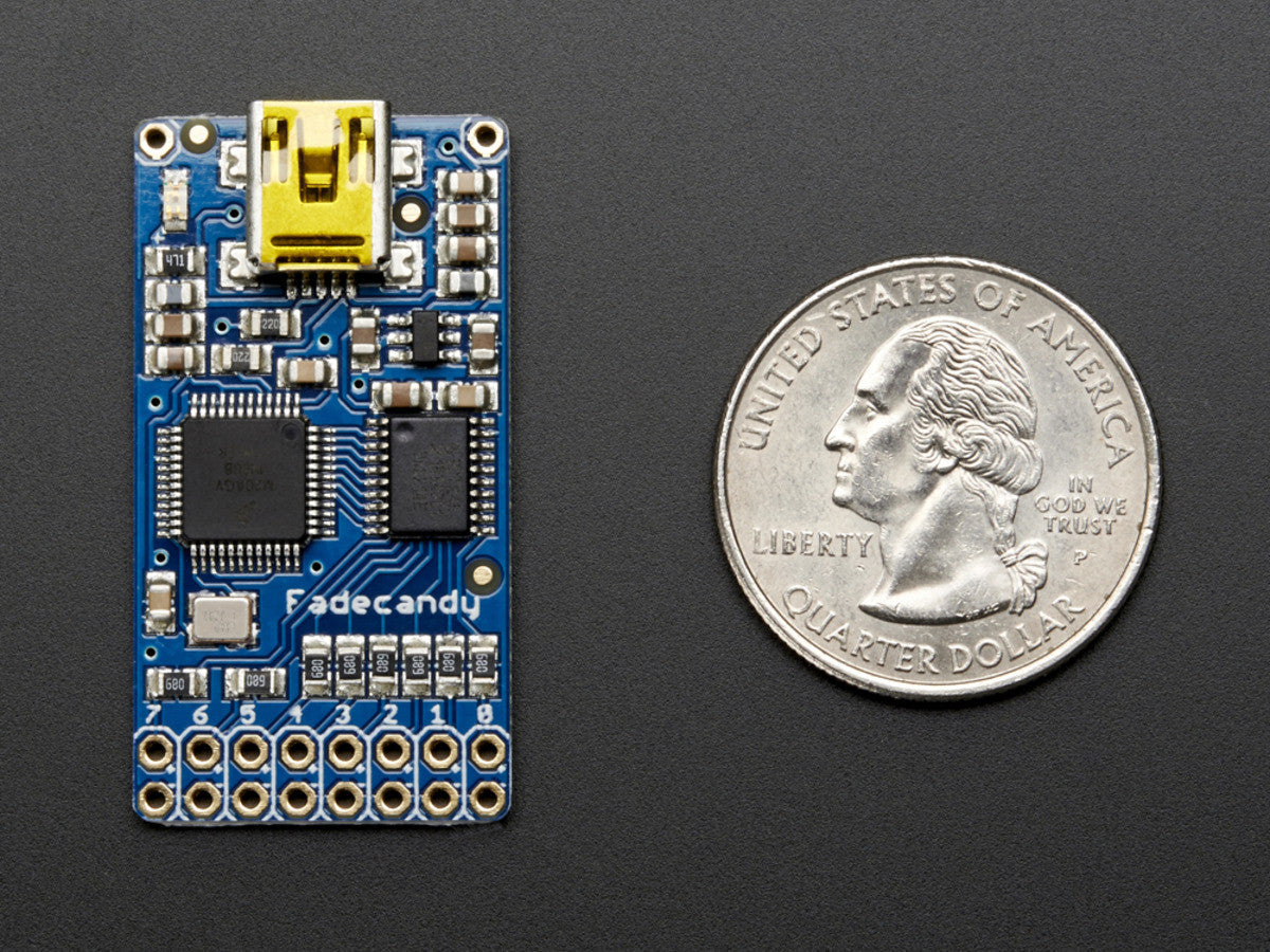 Adafruit FadeCandy - Dithering USB-Controlled Driver