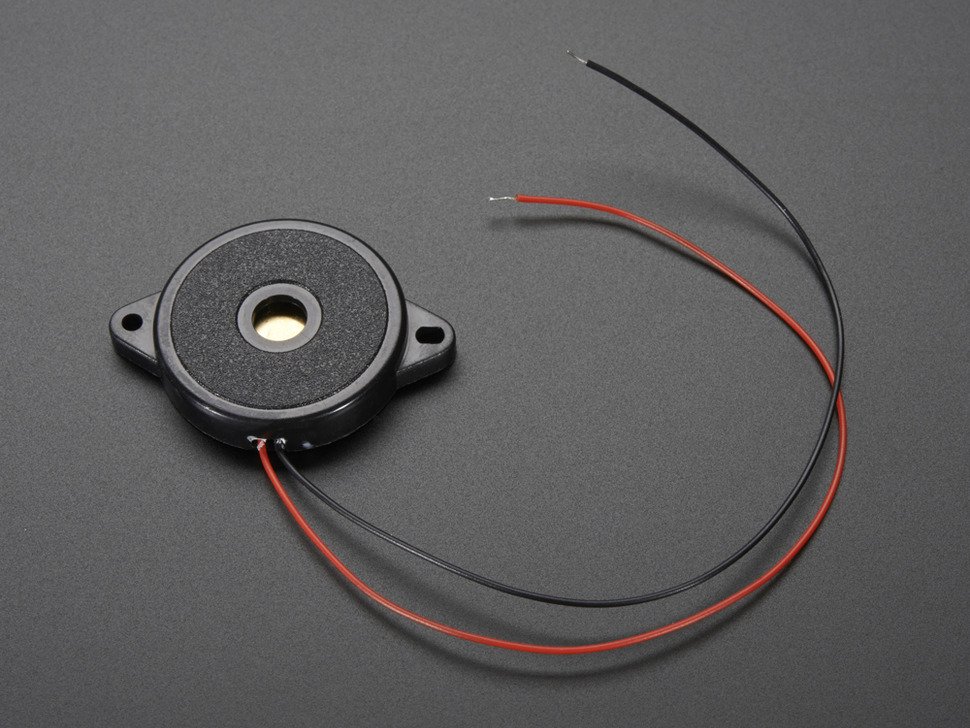 Adafruit Large Enclosed Piezo Element w/ wires