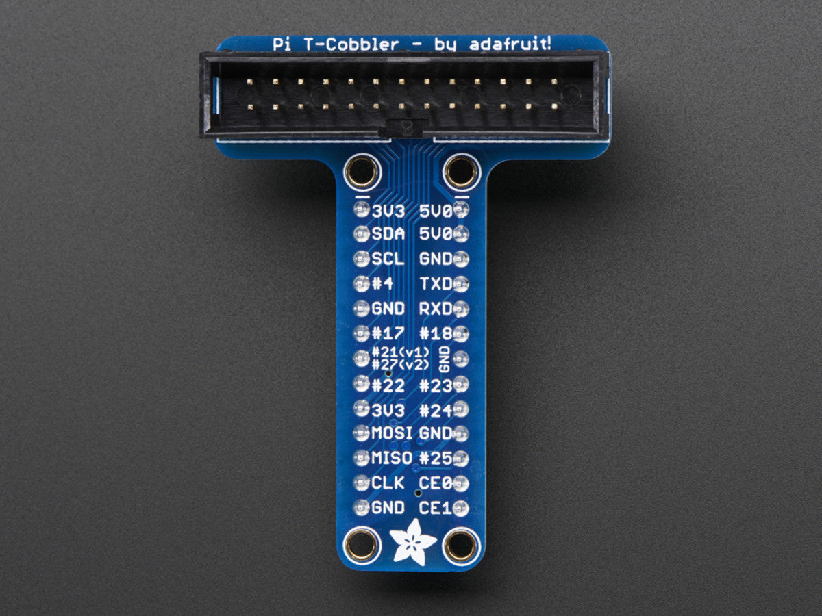Pi T-Cobbler Breakout Kit for Raspberry Pi with GPIO Cable - Assembled!