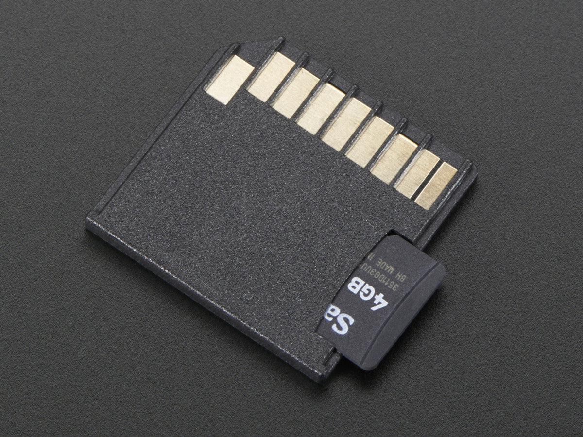 Adafruit Shortening MicroSD Adapter for Raspberry Pi & Macbooks - Multiple Colors