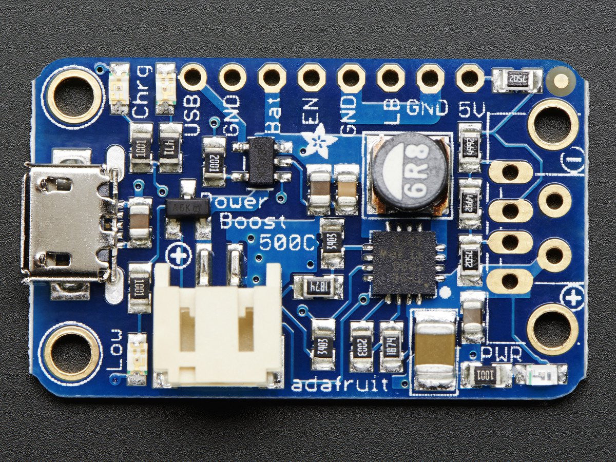 Adafruit Powerboost 500 LiPo Charger