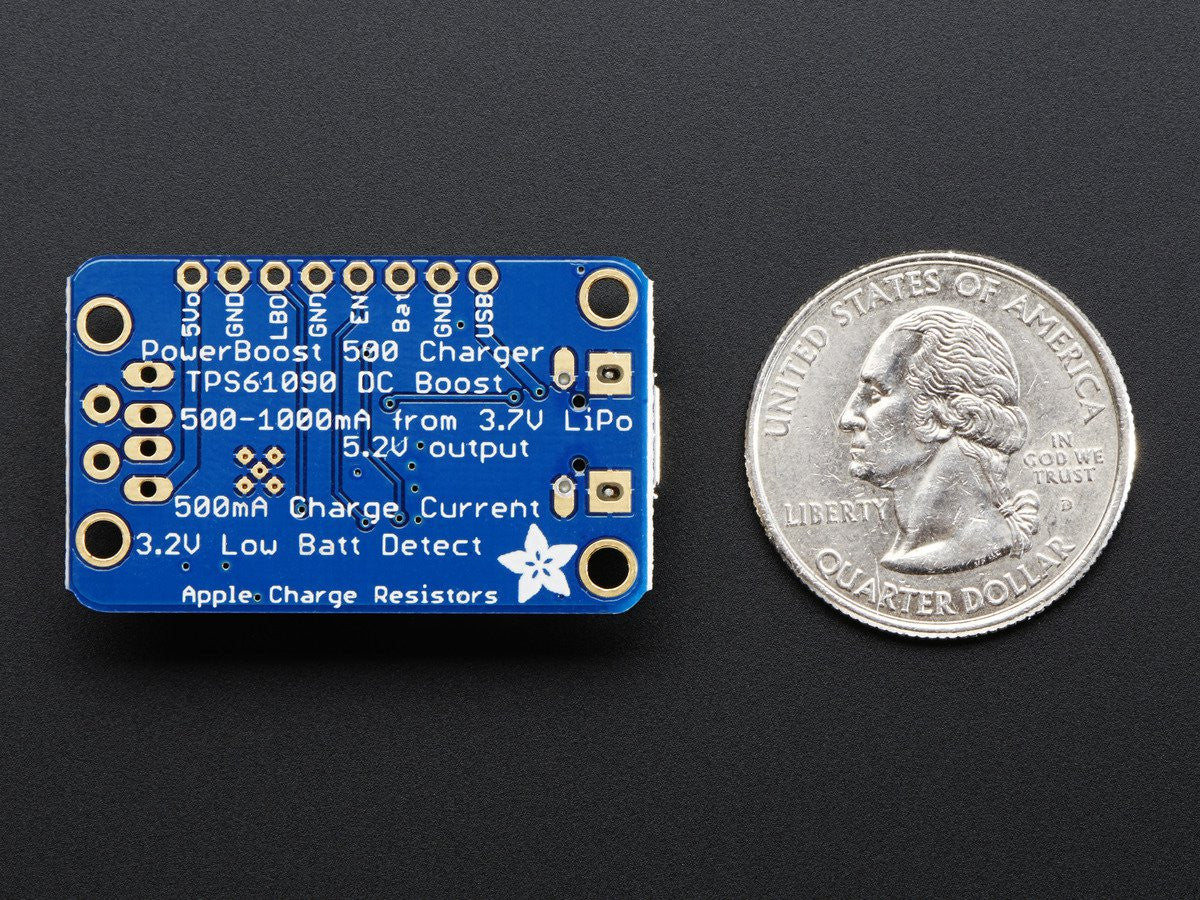 Adafruit Powerboost 500 LiPo Charger