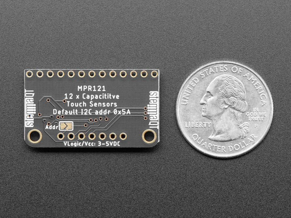 Adafruit 12-Key Capacitive Touch Sensor Breakout - MPR121