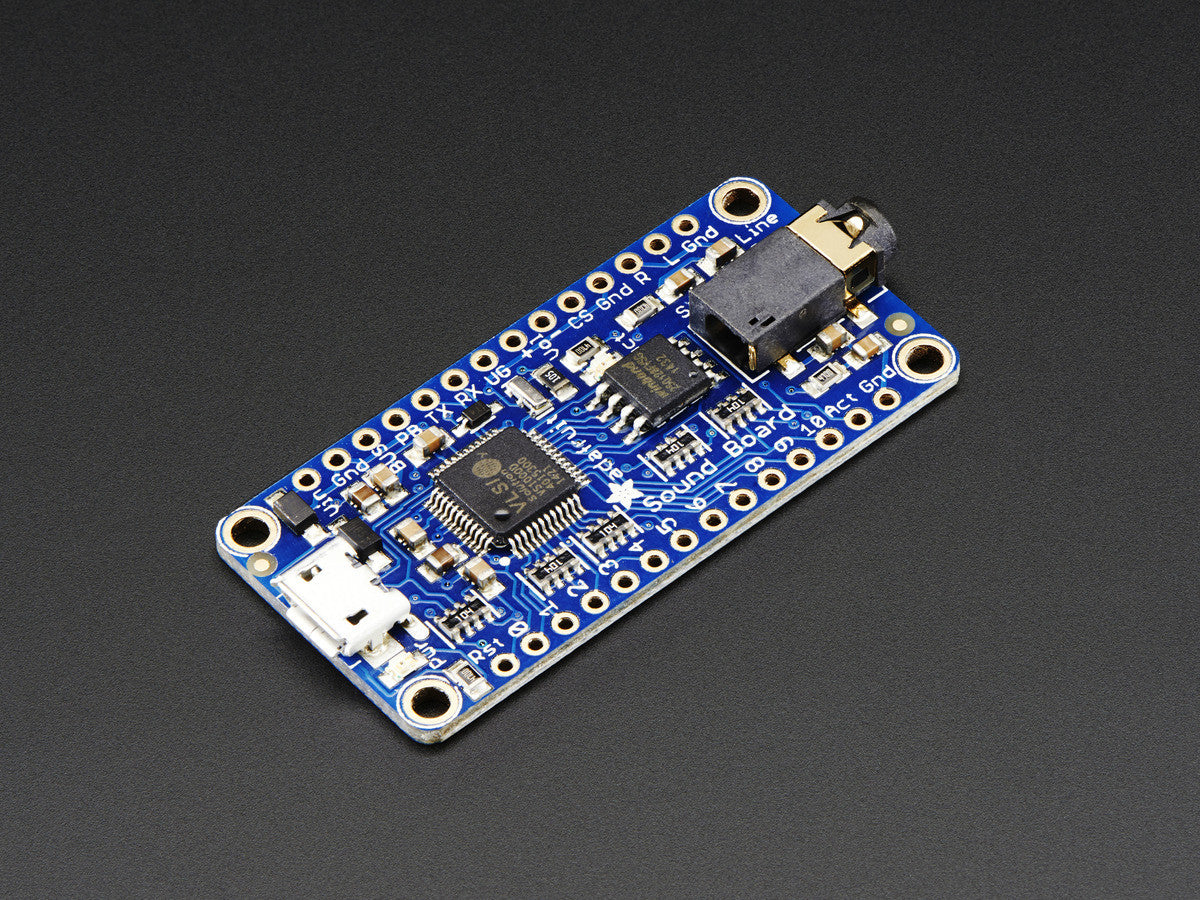 Adafruit Audio FX Sound Board - WAV/OGG Trigger with 16MB Flash