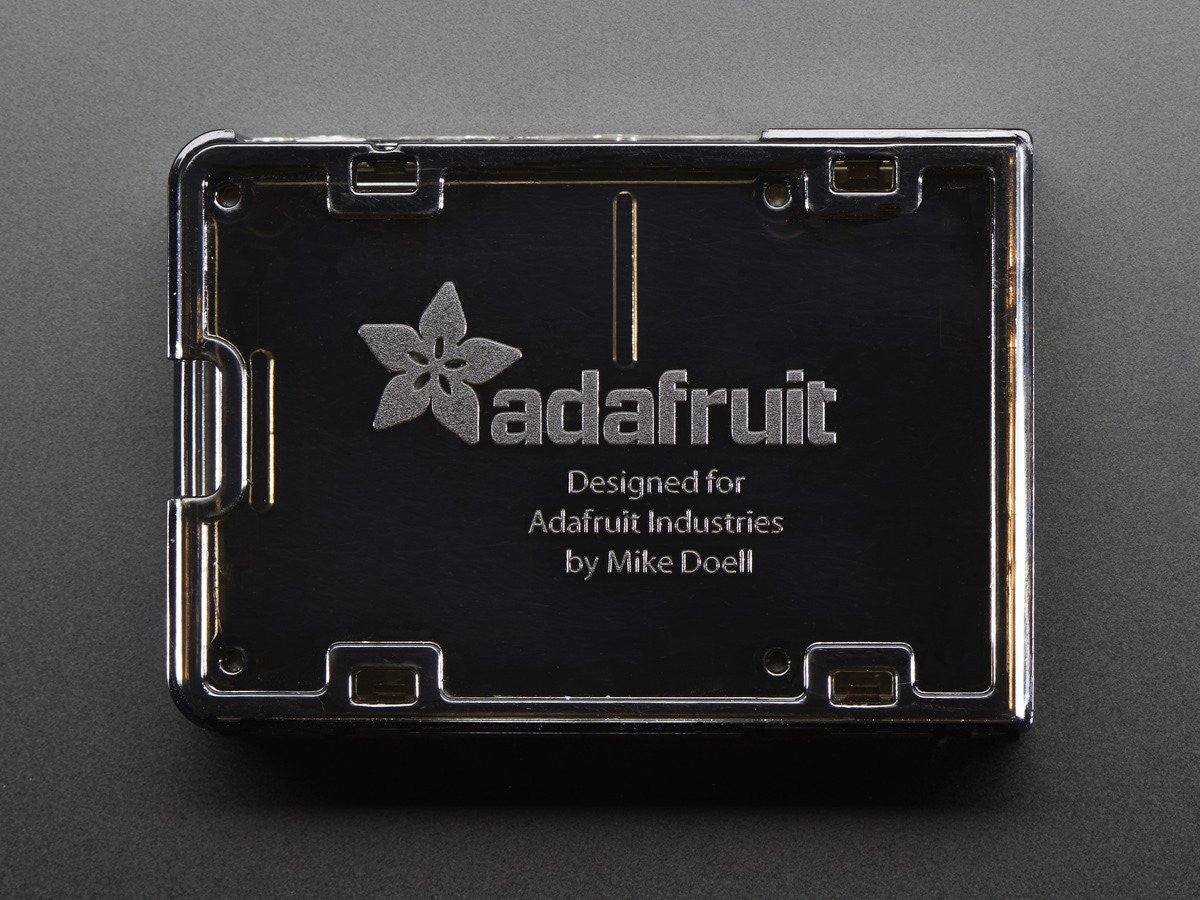 Adafruit Raspberry Pi B+ Case - Smoke Base Clear Top