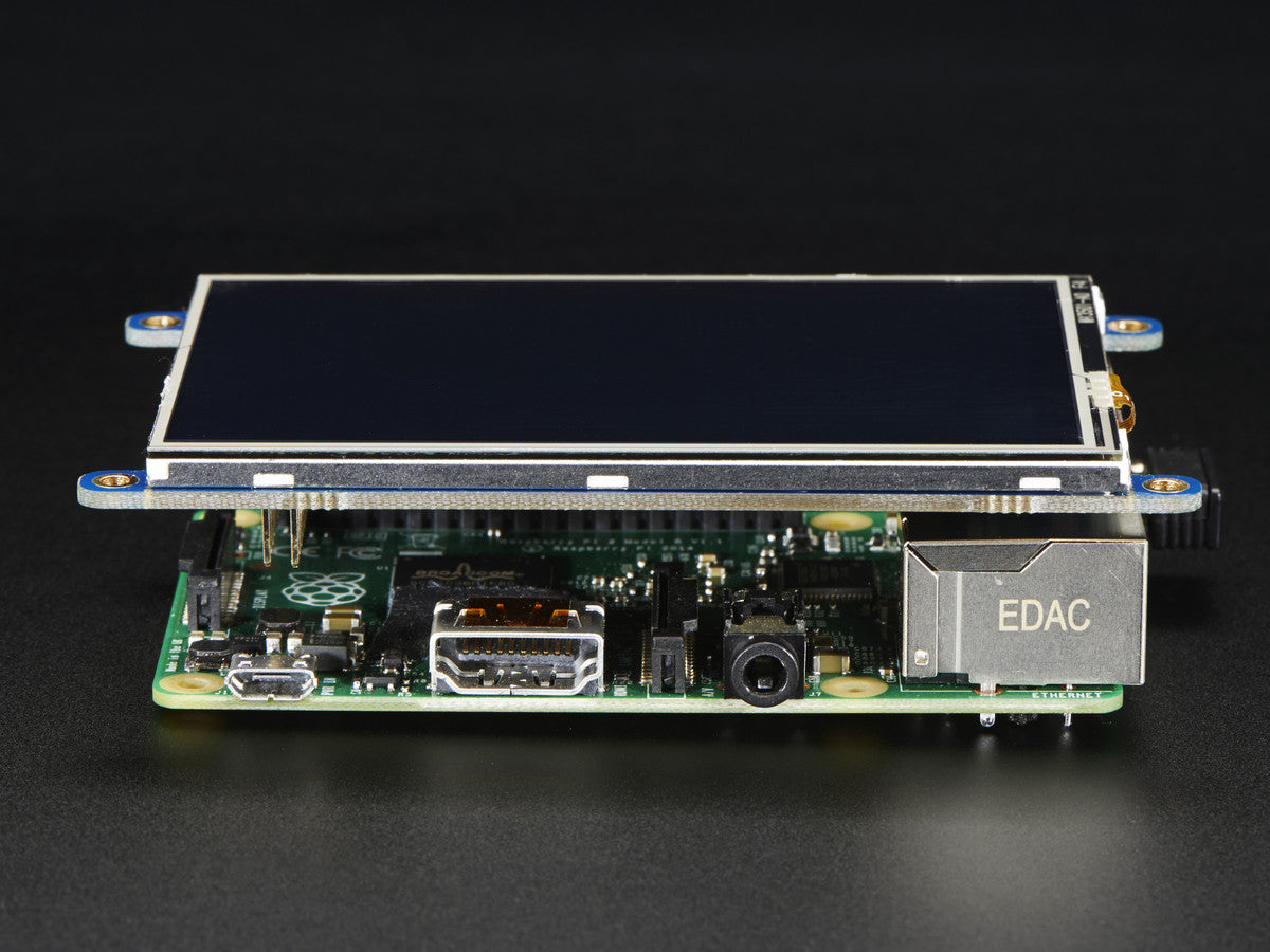 PiTFT Plus 480x320 3.5" TFT+Touchscreen for Raspberry Pi - Pi 2 and Model A+ / B+