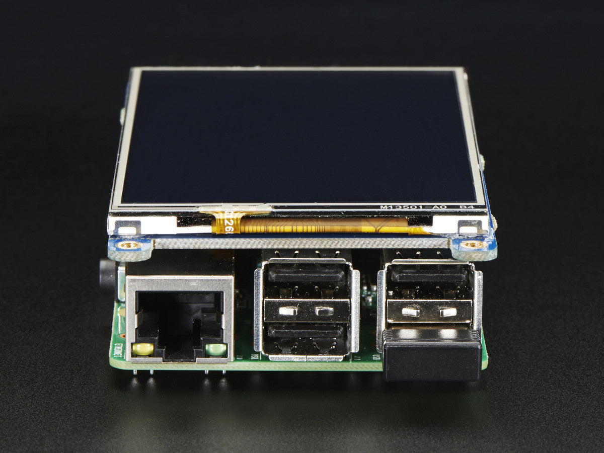 PiTFT Plus 480x320 3.5" TFT+Touchscreen for Raspberry Pi - Pi 2 and Model A+ / B+
