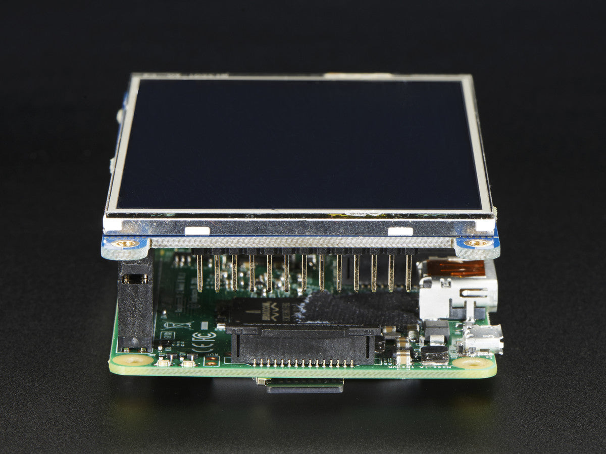 PiTFT Plus 480x320 3.5" TFT+Touchscreen for Raspberry Pi - Pi 2 and Model A+ / B+