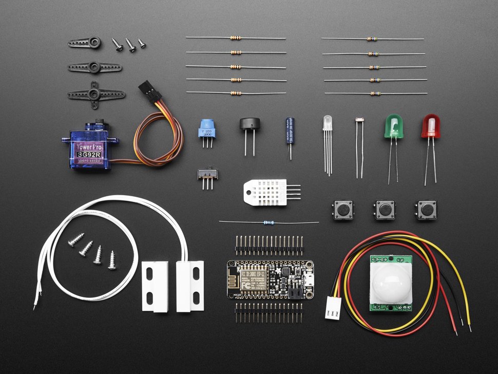 AdafruitHuzzah! Adafruit.io Internet of Things Starter Kit