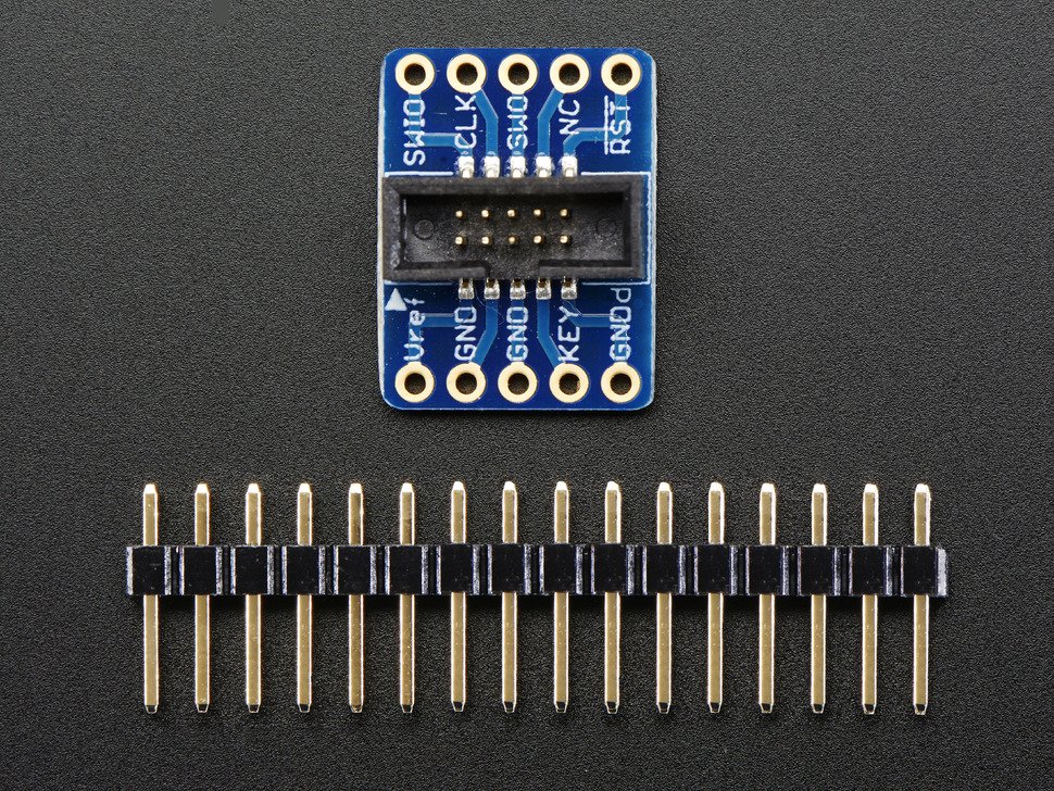 Adafruit SWD (2x5 1.27mm) Cable Breakout Board