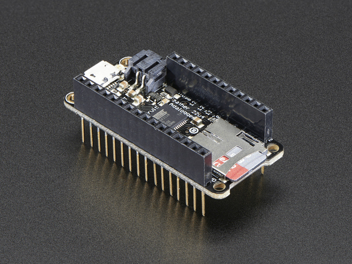 Adafruit Feather Stacking Headers - 12-pin and 16-pin female headers