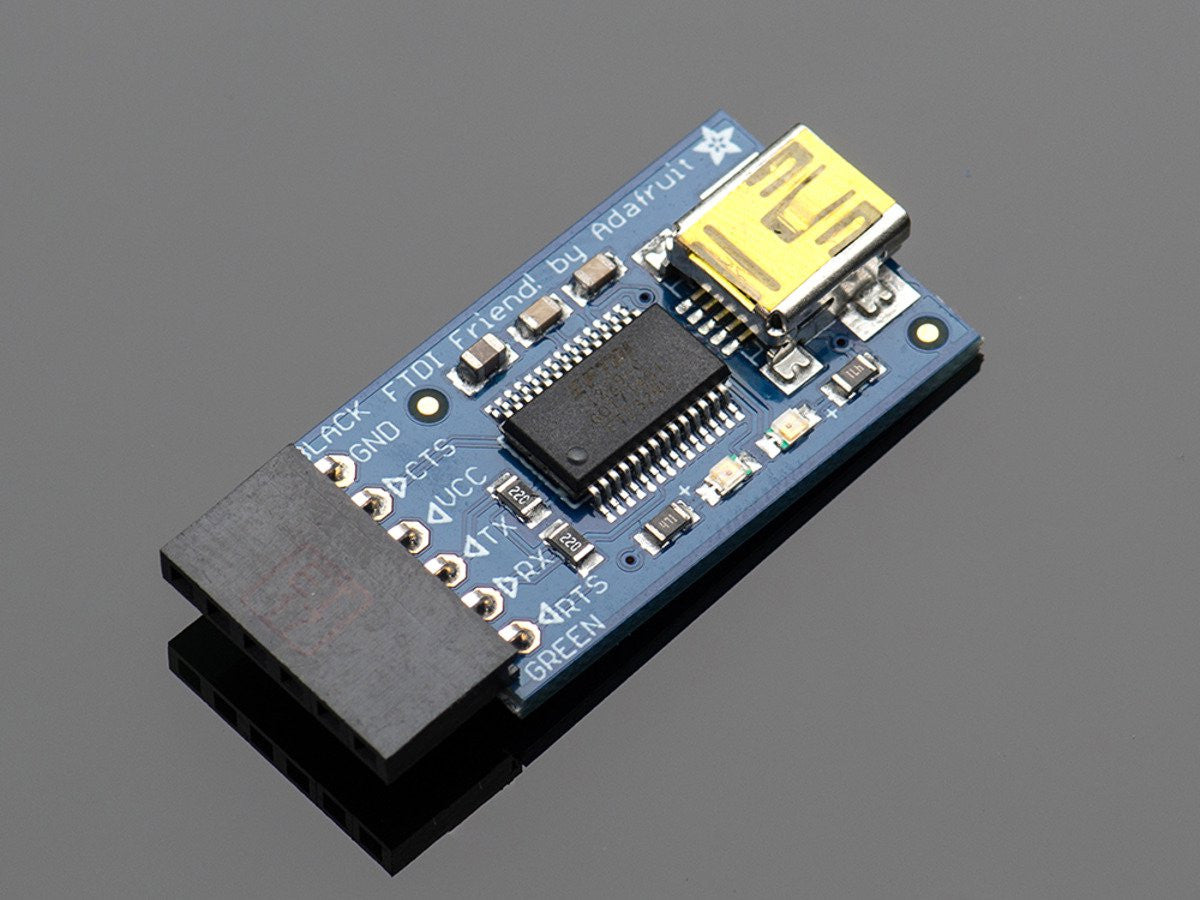 Adafruit FTDI Friend + Extras