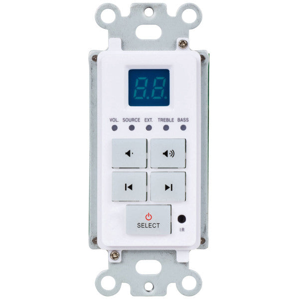 Dayton Audio DAX66 6-Source 6-Zone Distributed Whole House Audio System with Keypads 25 WPC