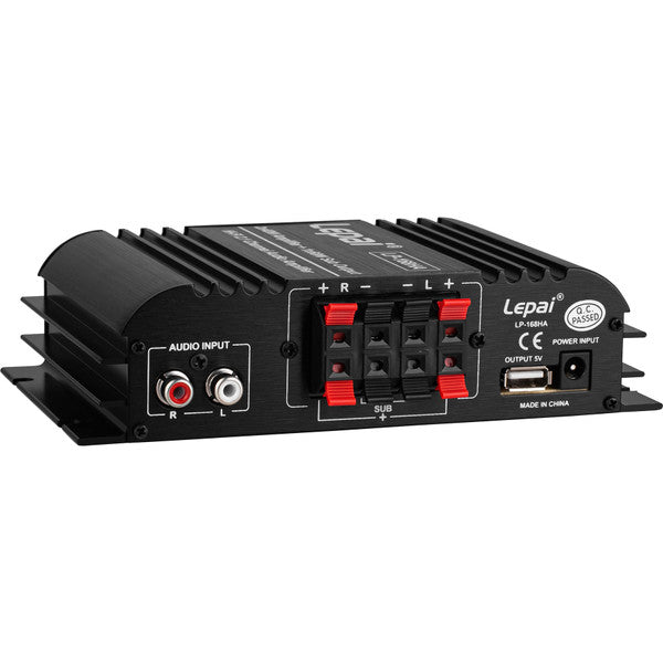 Lepai LP-168HA 2.1 2x40W Mini Amplifier + 1x68W Sub Output