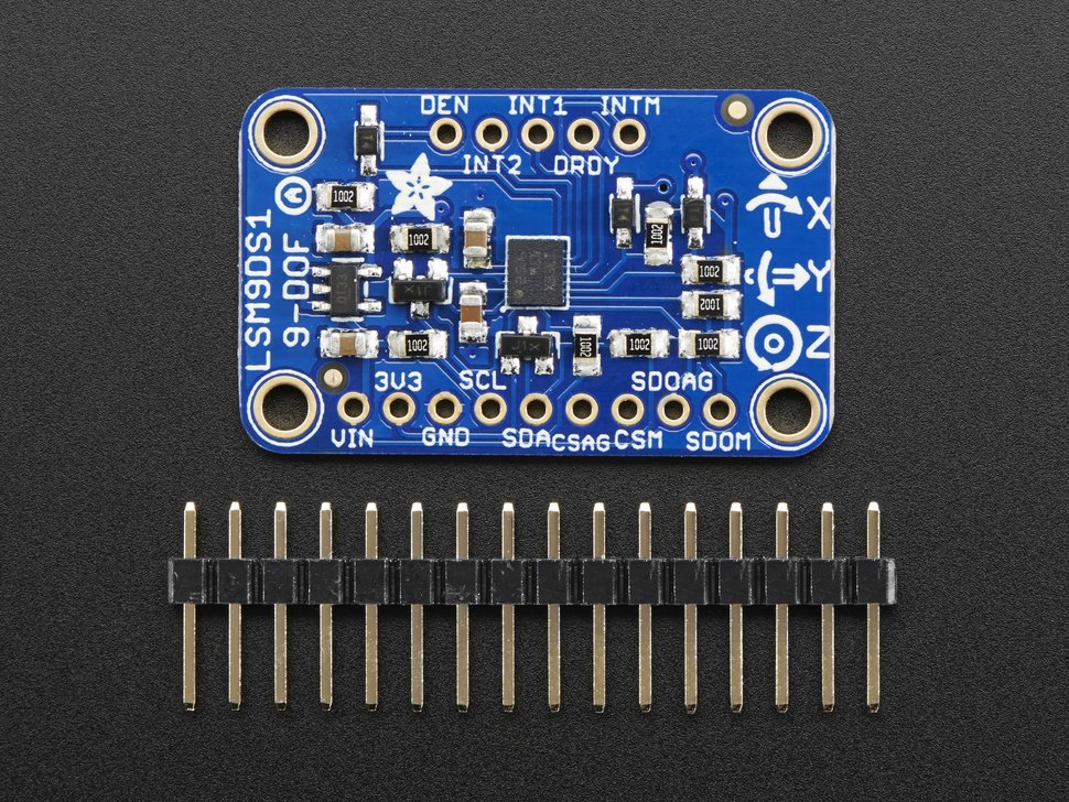 Adafruit 9-DOF Accel/Mag/Gyro+Temp Breakout - LSM9DS1