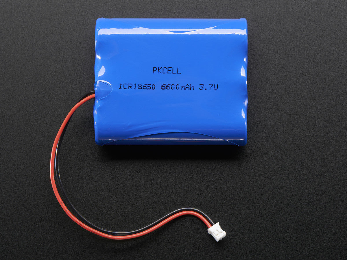 Adafruit Lithium Ion Battery Pack 3.7V 6600mAh