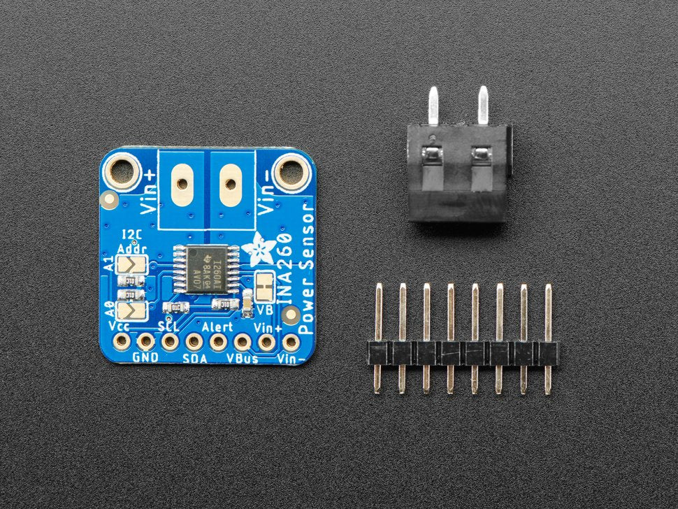 Adafruit INA260 High or Low Side Voltage, Current, Power Sensor