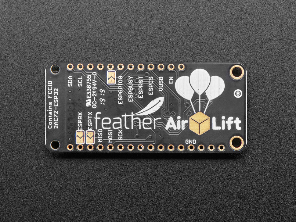 Adafruit Airlift FeatherWing ESP32 WiFi Co-Processor