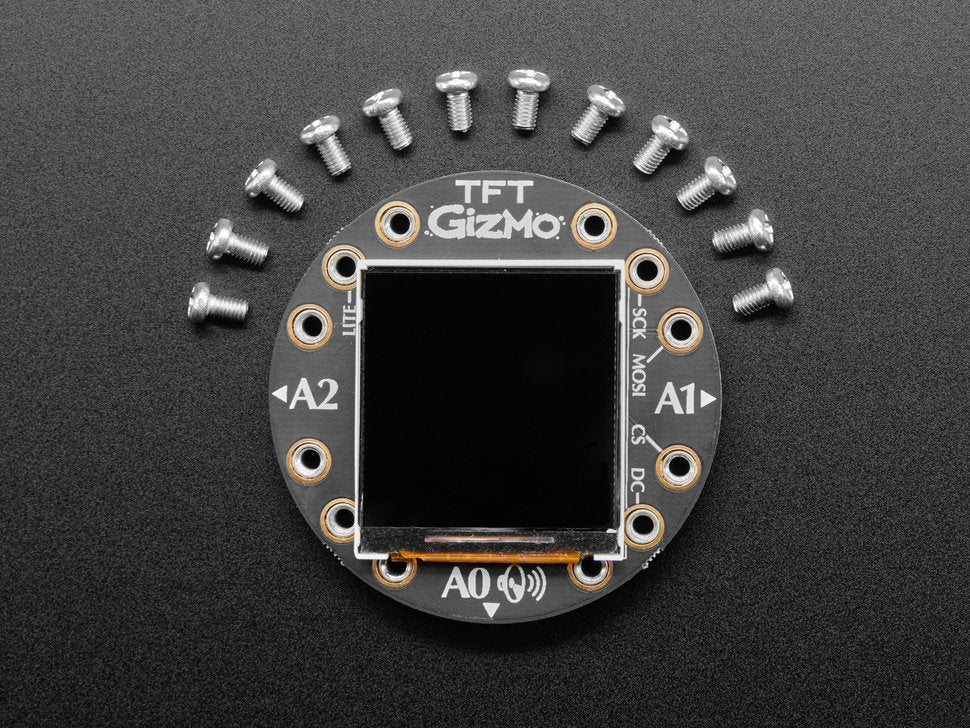 Adafruit Circuit Playground TFT Gizmo - Bolt-on Display + Audio Amplifier - JST PH 2mm