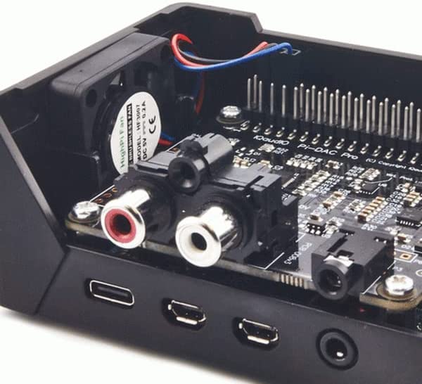 HighPi Pro Case for IQAudio DAC+ for Raspberry Pi 4