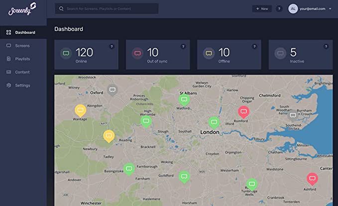 Screenly Digital Signage Player - RPi4 - Plug and Play Digital Signage