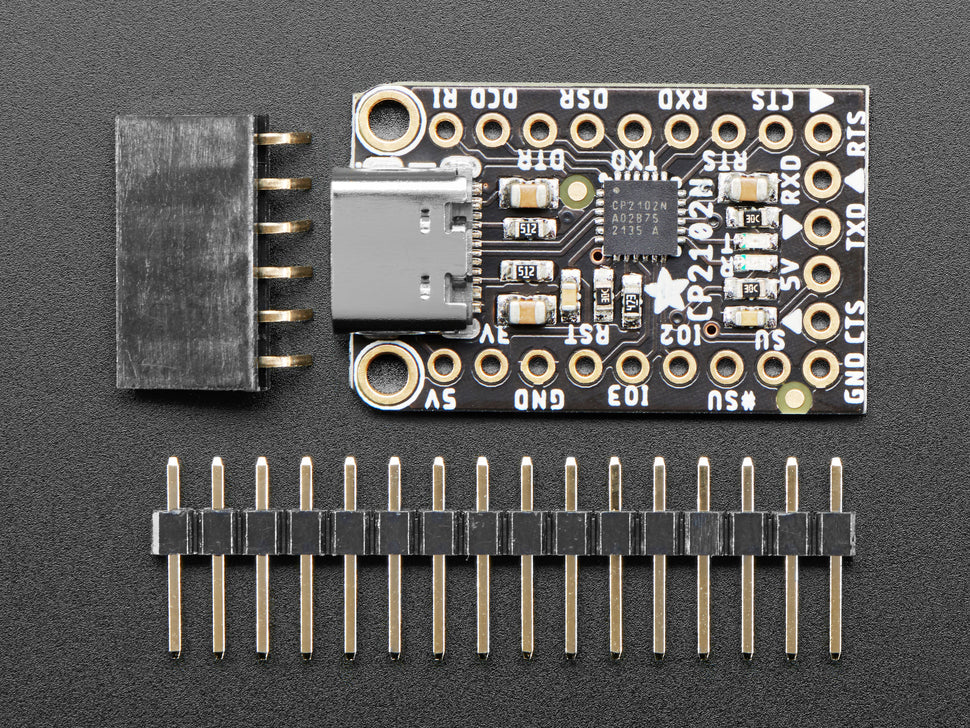 Adafruit CP2102N Friend - USB to Serial Converter