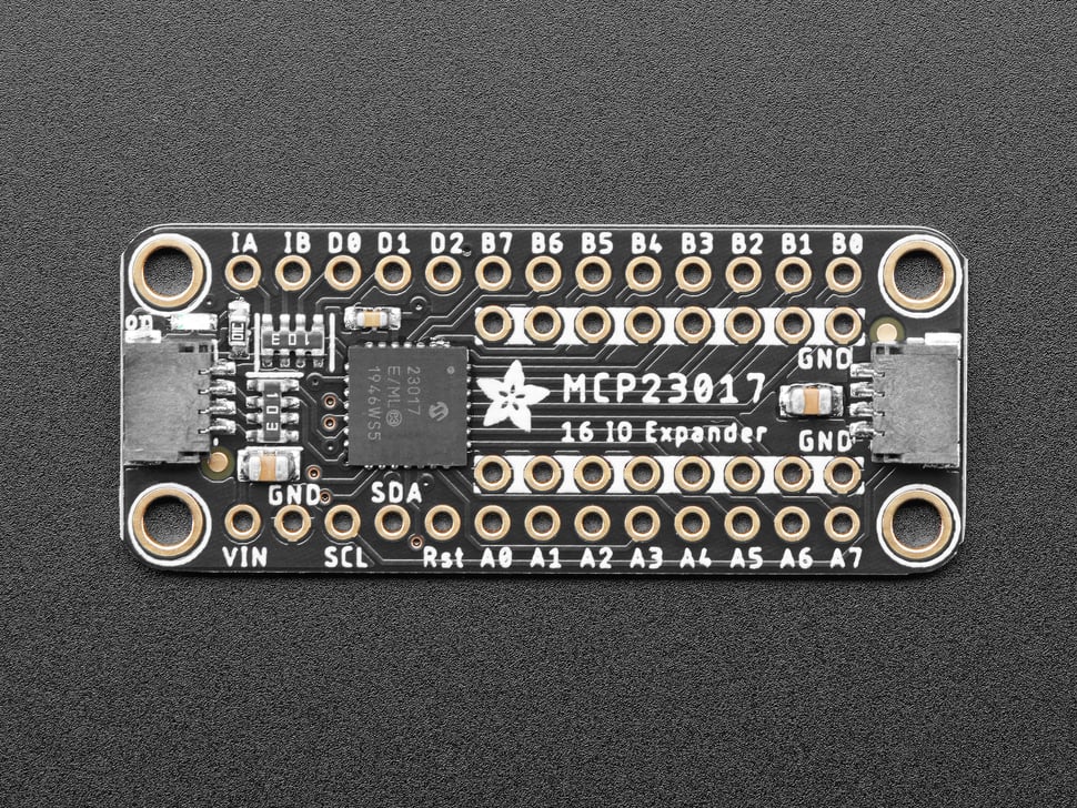 Adafruit MCP23017 I2C GPIO Expander Breakout - STEMMA QT / Qwiic